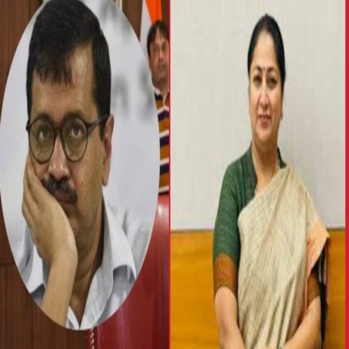 आम आदमी पार्टी और बीजेपी के बीच जुबानी जंग।
