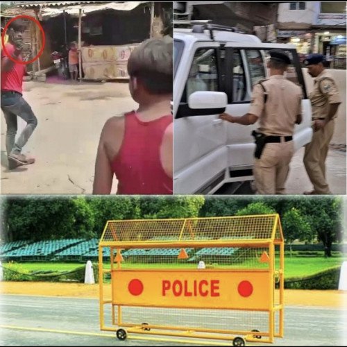 जेल से छूटा युवक पिस्तौल लहराकर देता रहा धमकी